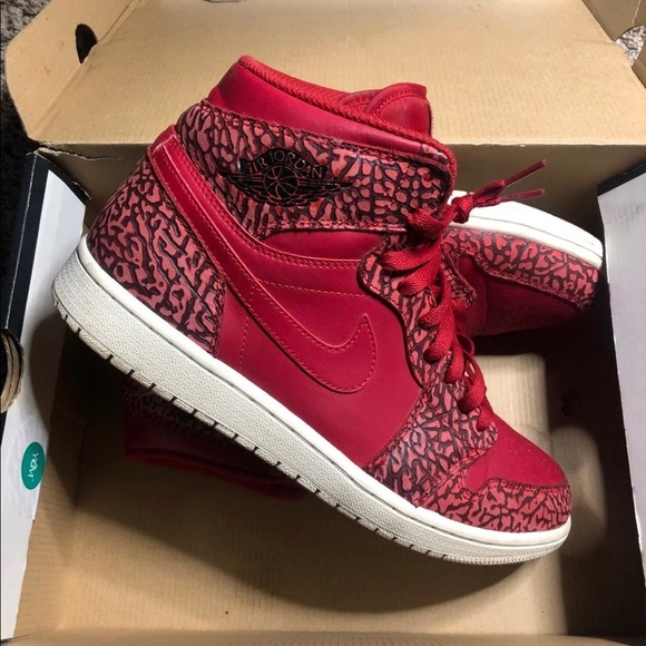 Jordan Shoes Air Jordan High Supreme Red Poshmark